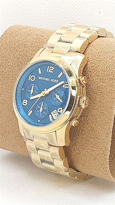 michael kors turquoise gold watch amazon|mk7353.